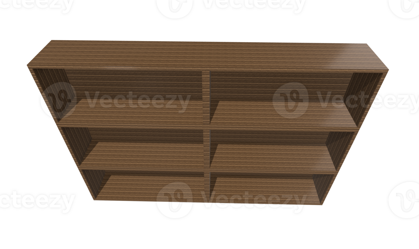 3d brown shelf png
