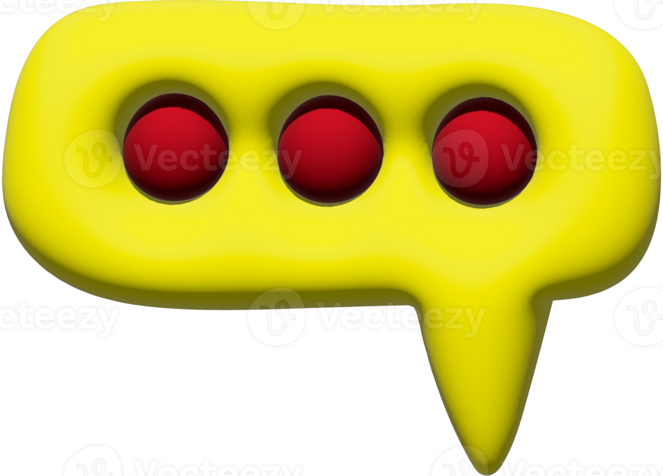 3d speech bubble png
