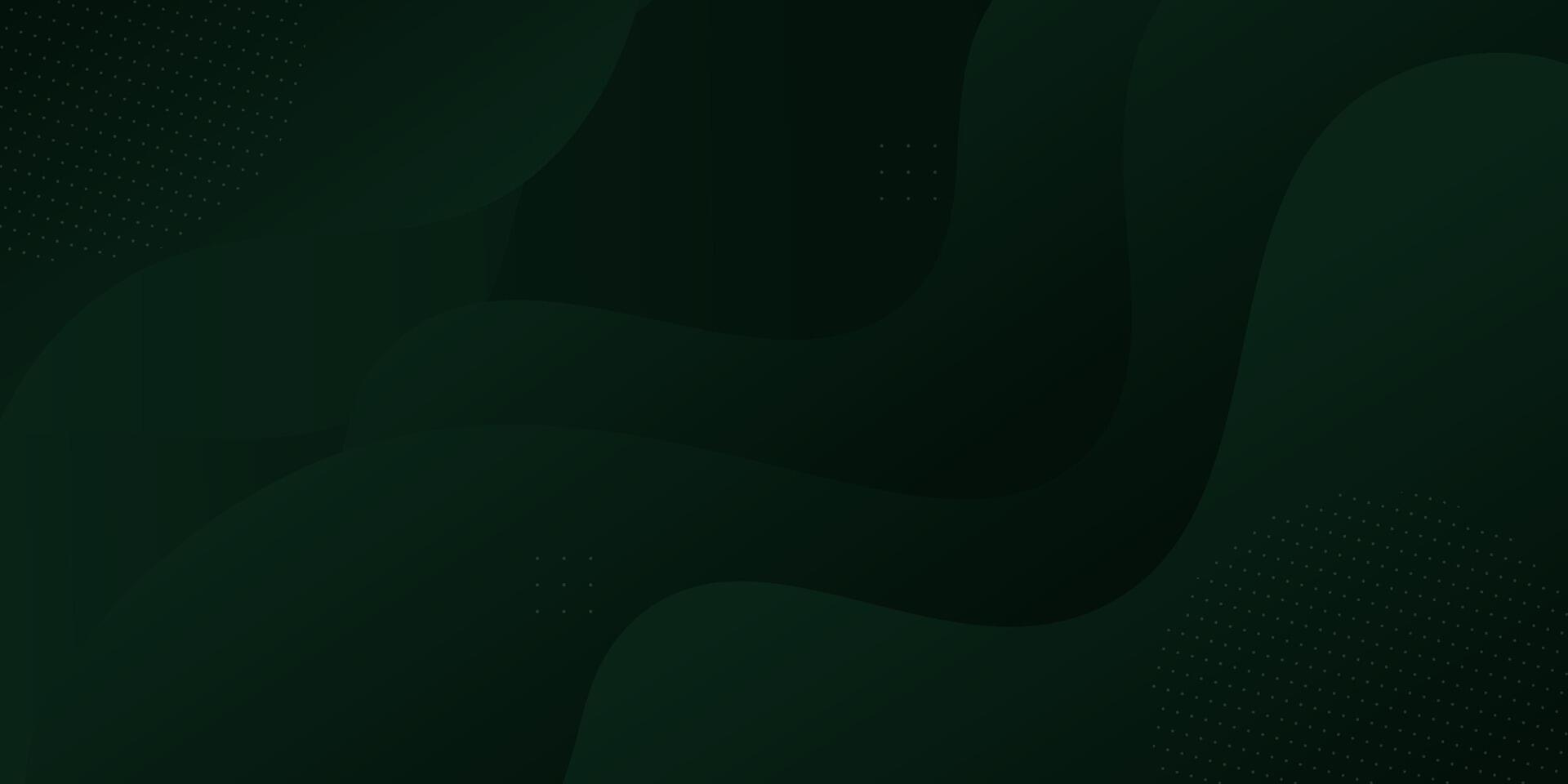 Colorful dynamic shapes on dark green background. Background template for creative use on social media posts. eps10 vector