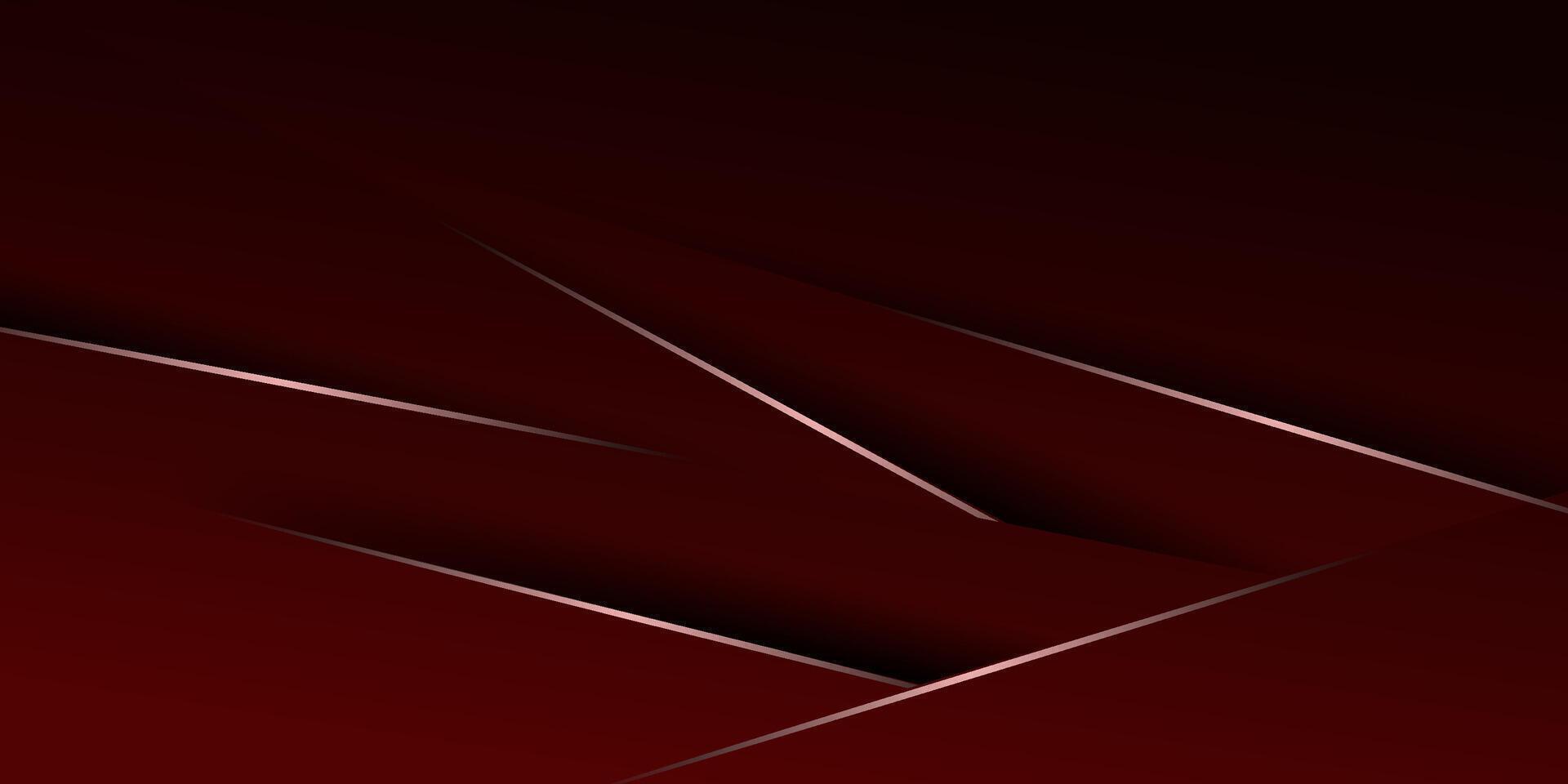 Abstract dark red futuristic background. Simple overlapping pattern with light and shadow. Eps10 vector