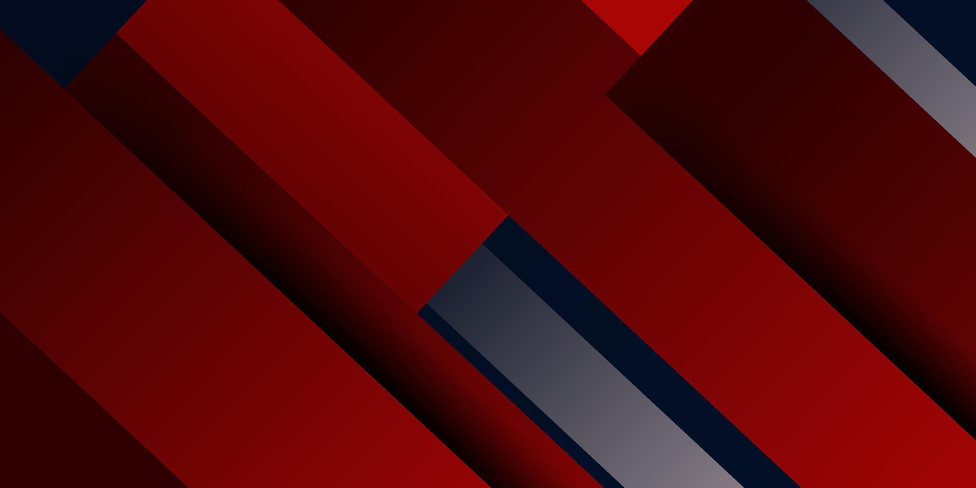 Abstract 3D red diagonal geometric background. Overlapping square shapes with line pattern. Eps10 vector