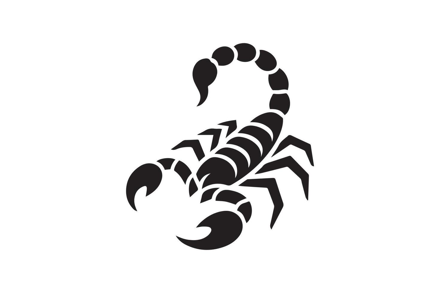 Scorpion logo, illustration vector