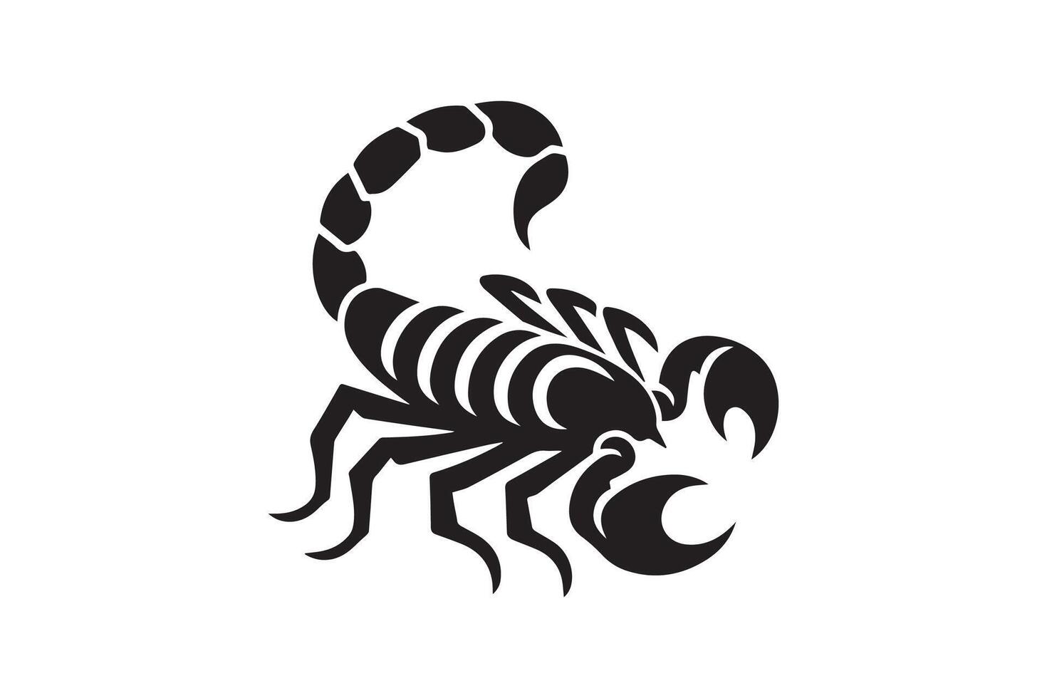 Scorpion logo design vector