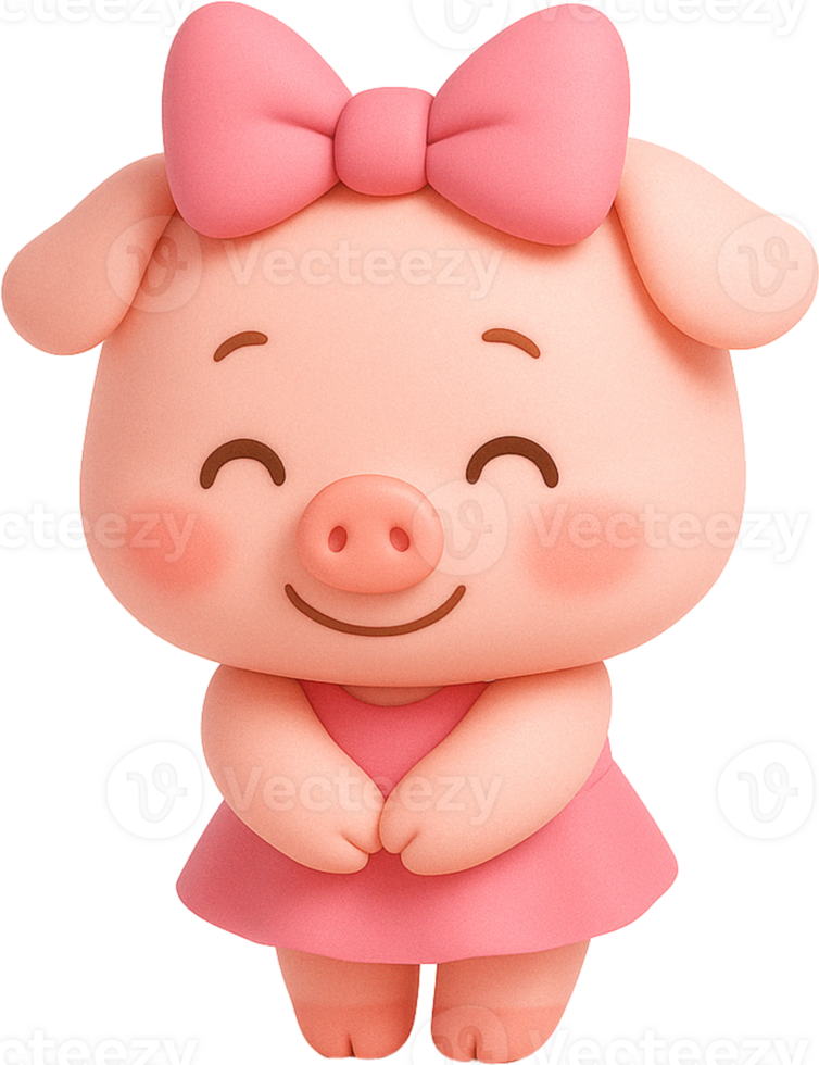 Thinking Pig with Idea png