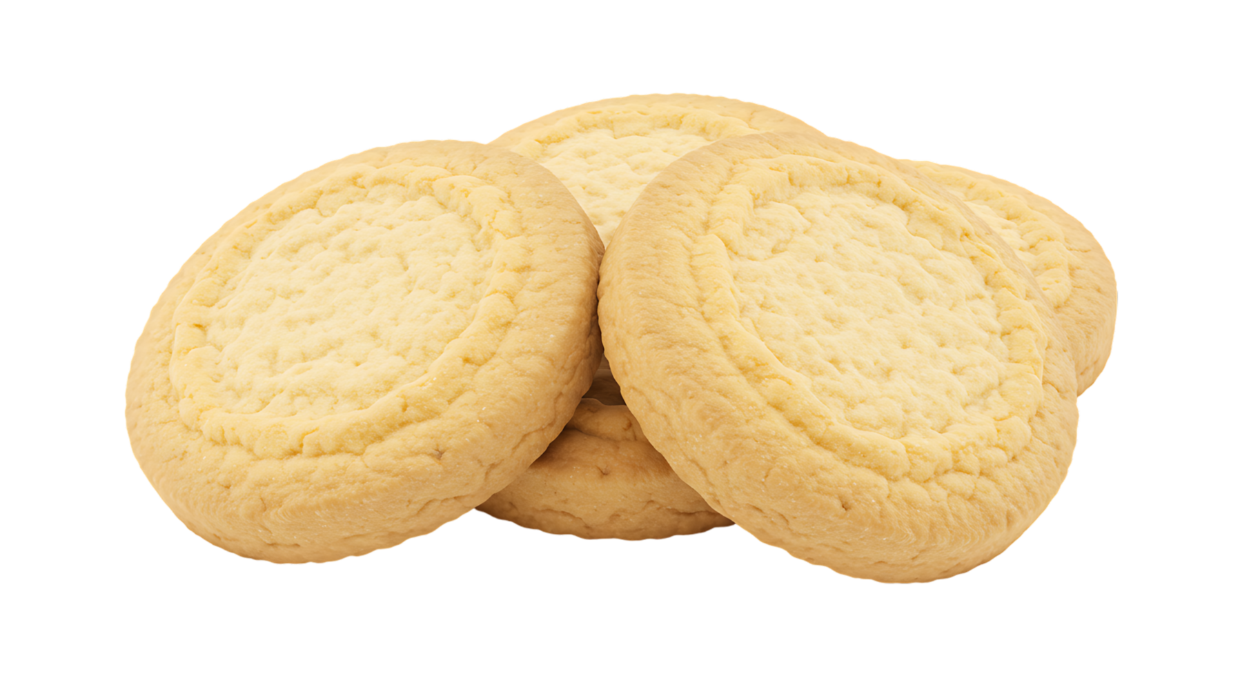 Tasty Cookies and Biscuits on Isolated Background png
