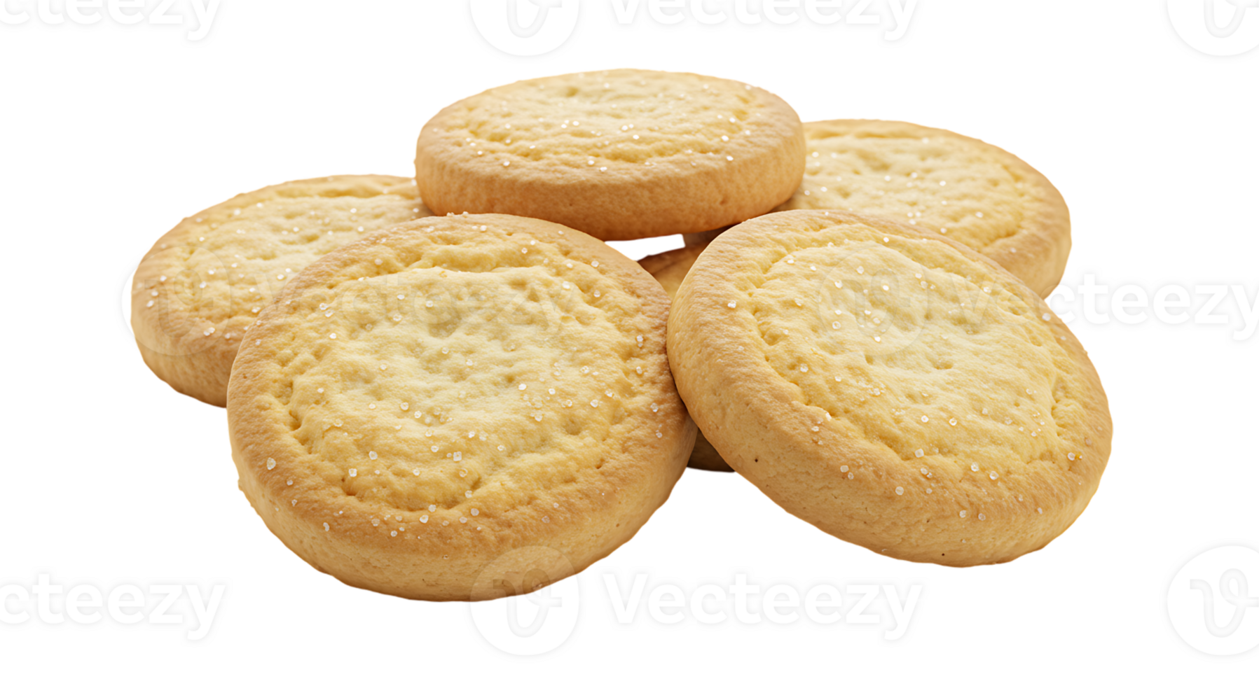 Yummy Chocolate Cookies Kept on Transparent Background for Design png