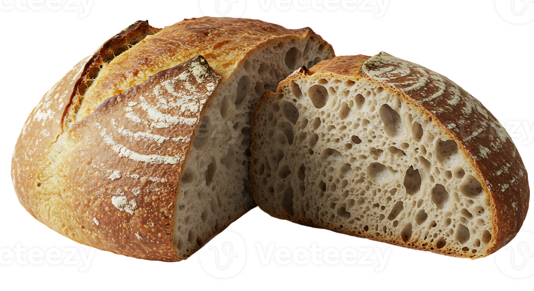 Tasty Fresh Bread Image on a Transparent Background png