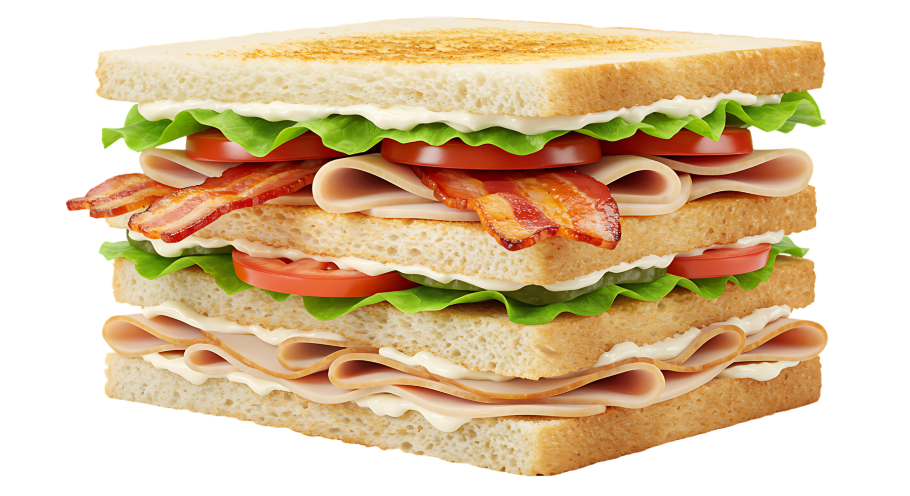 Sandwich Photo with No Background for Digital Use png