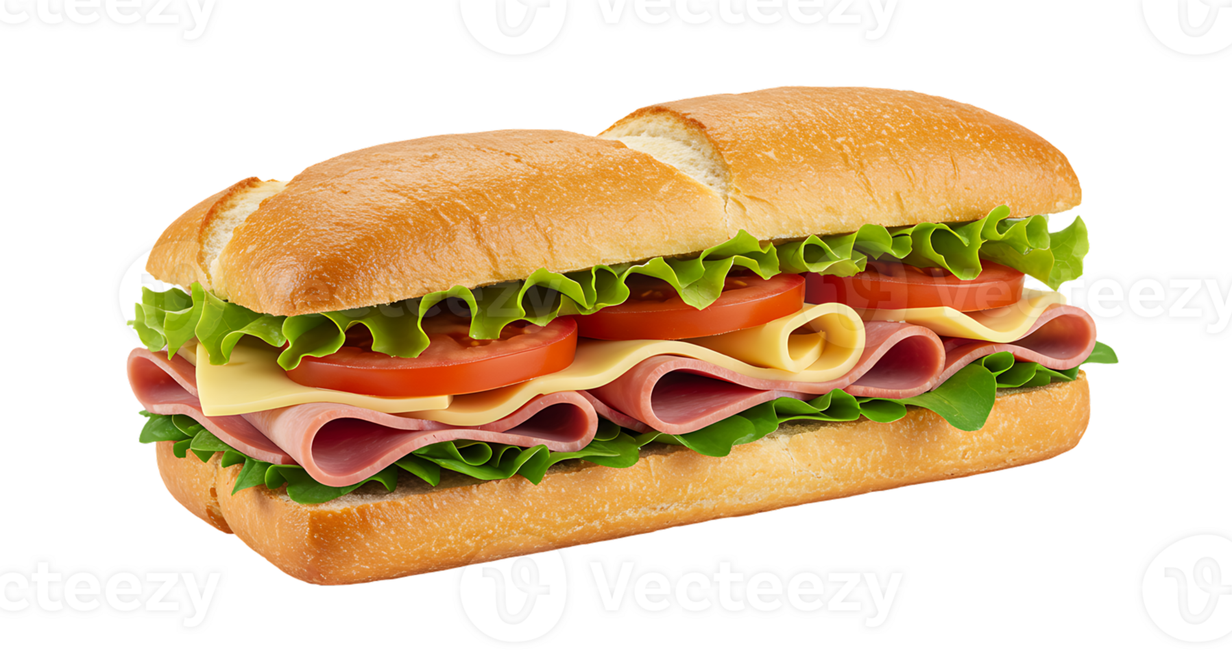 Sandwich Isolated with No Background for Easy Use png