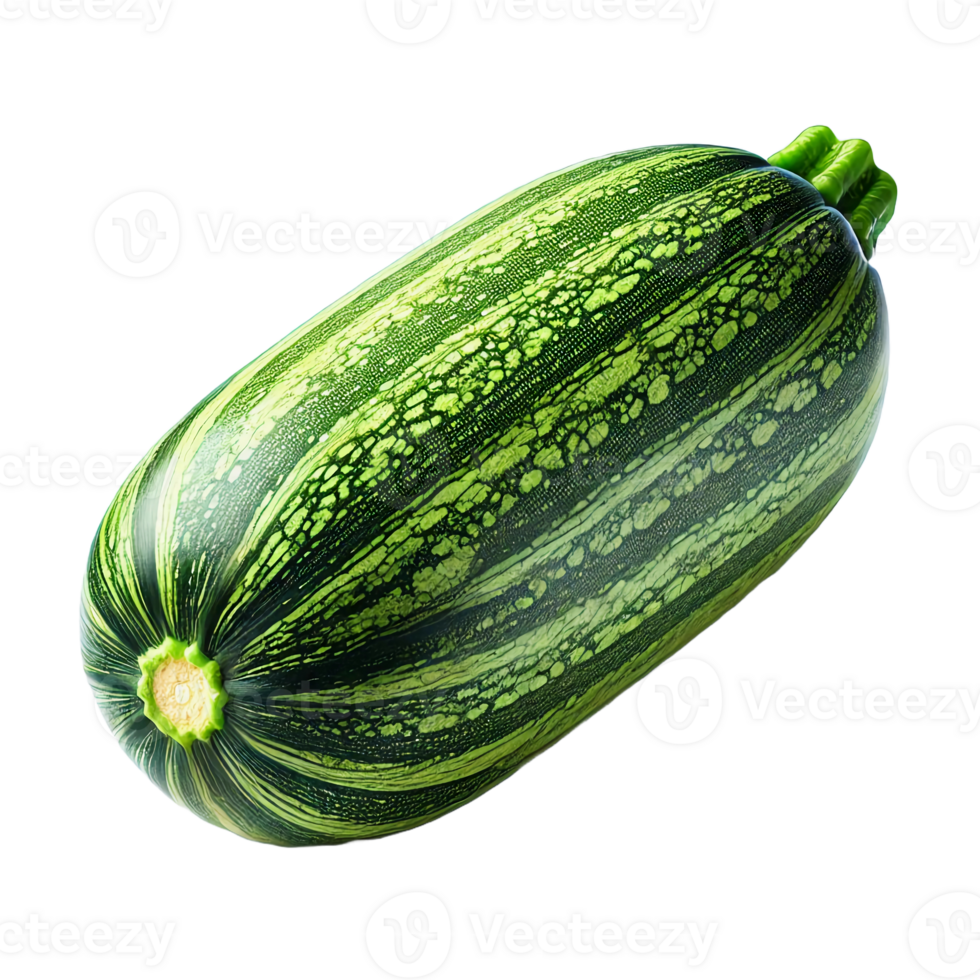 Fresh zucchinis in various shapes and sizes png