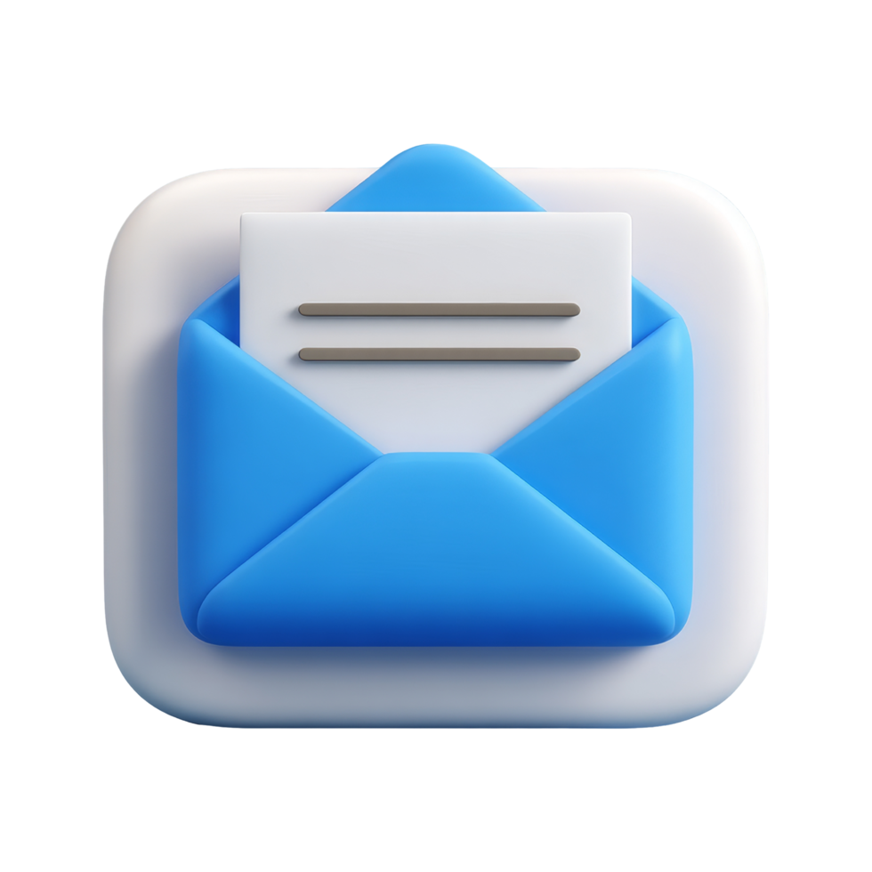 Email communication icon design png