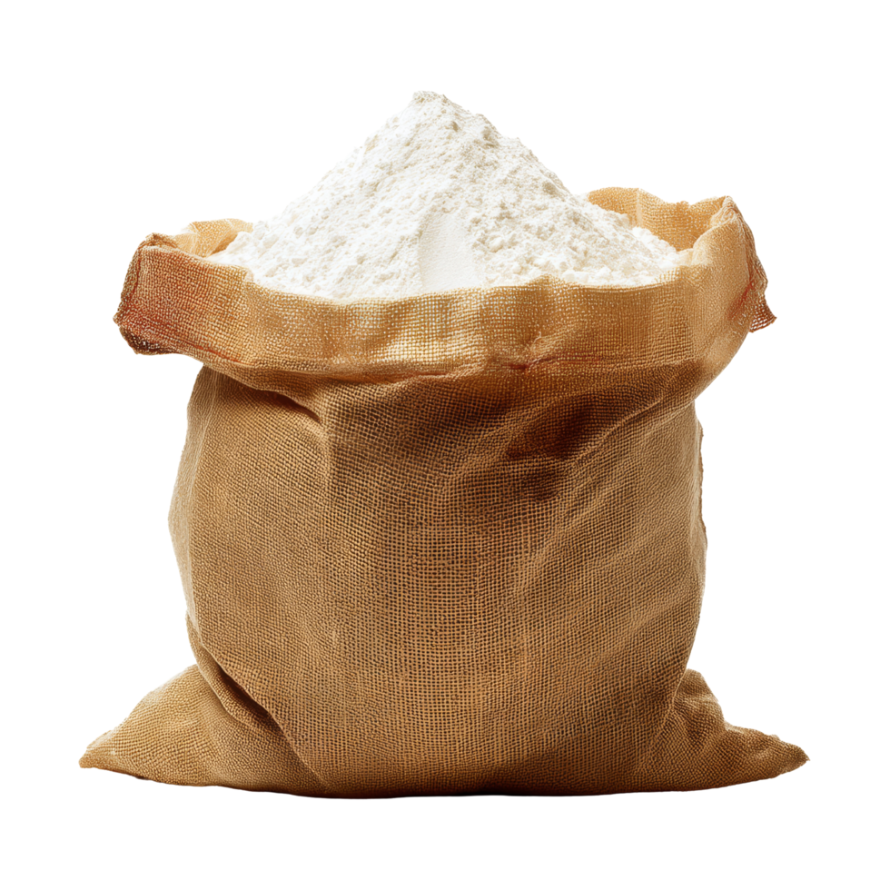 Indoor flour bag product shot png
