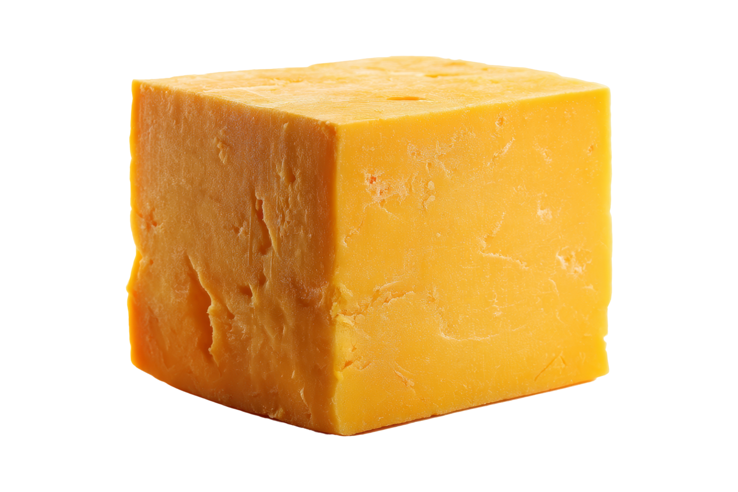 Close-up of cheddar cheese block png