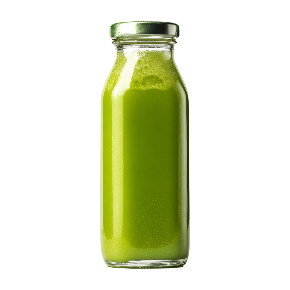 Refreshing green juice beverage png