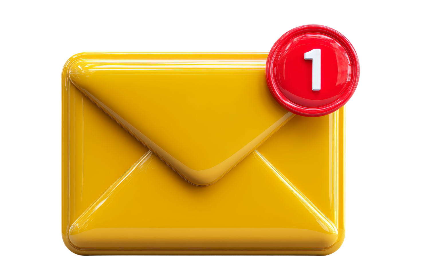New message digital notification png