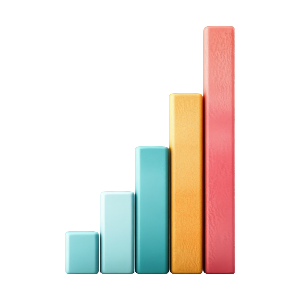 Minimalist growth chart analysis png