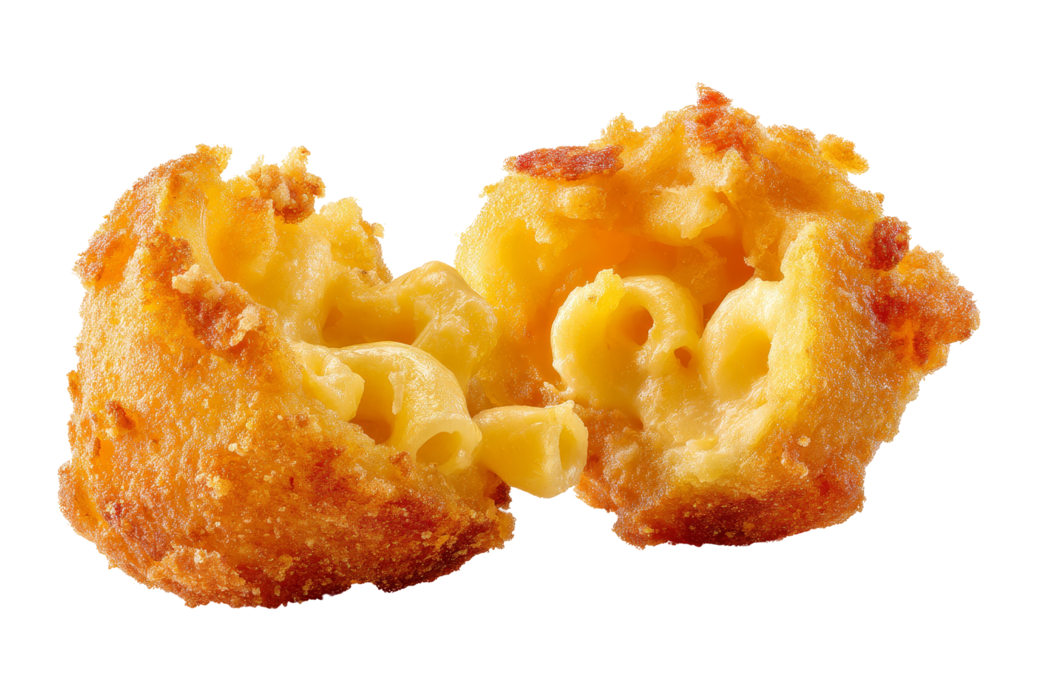 Crispy mac bites for snacking png