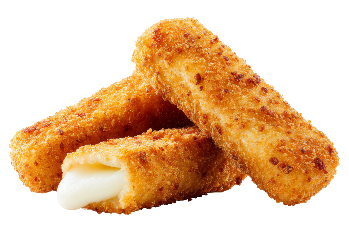 Close-up cheese sticks snack png