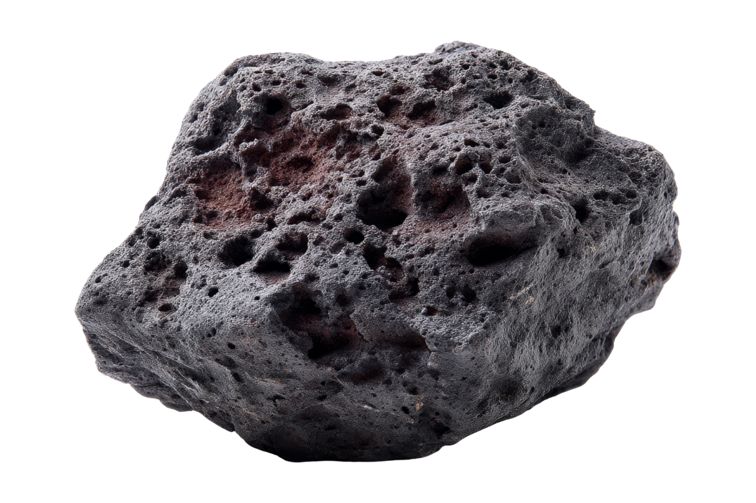 Lava rock isolated in nature's landscape png