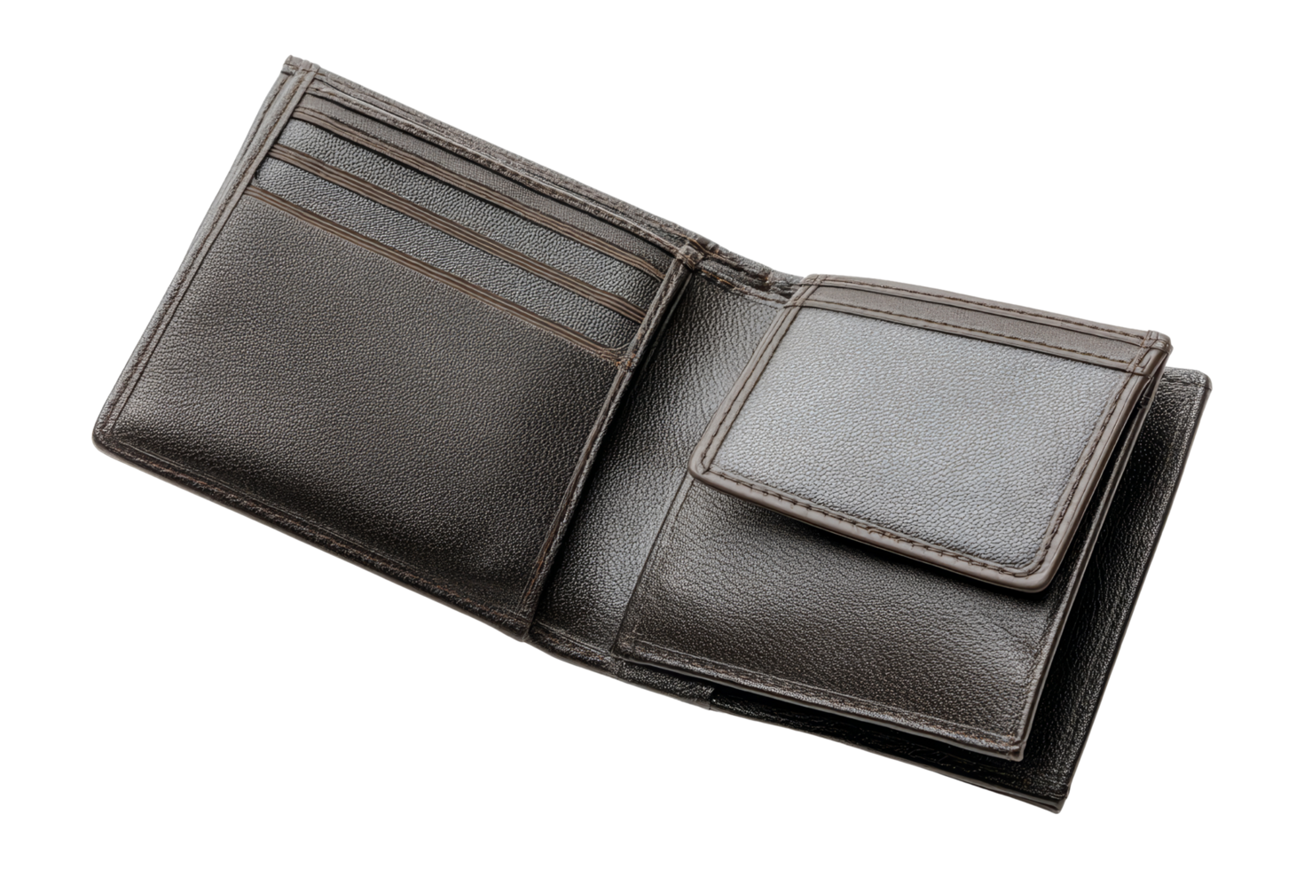 Isolated wallet close-up view minimalist png