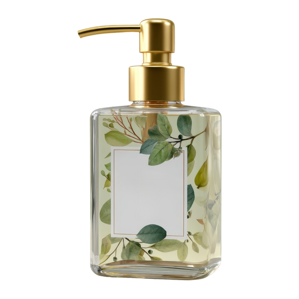 Isolated herbal soap studio png