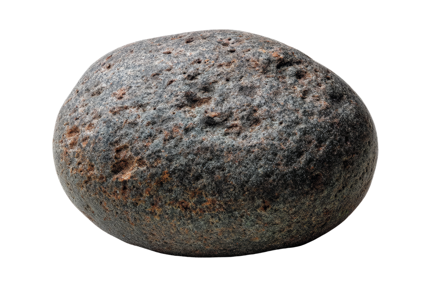 Isolated stone in nature close-up png