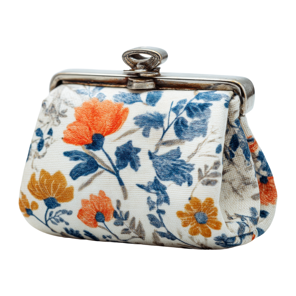 Studio product floral clutch png