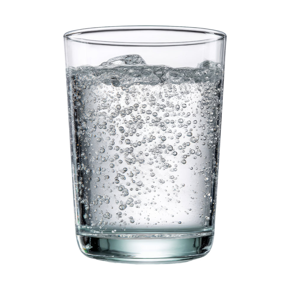 Isolated bubbles in sparkling water png