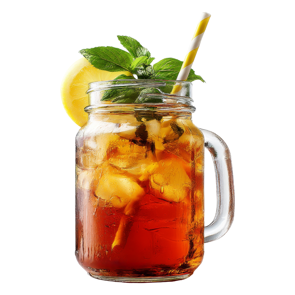 Iced tea beverage a refreshing sip png
