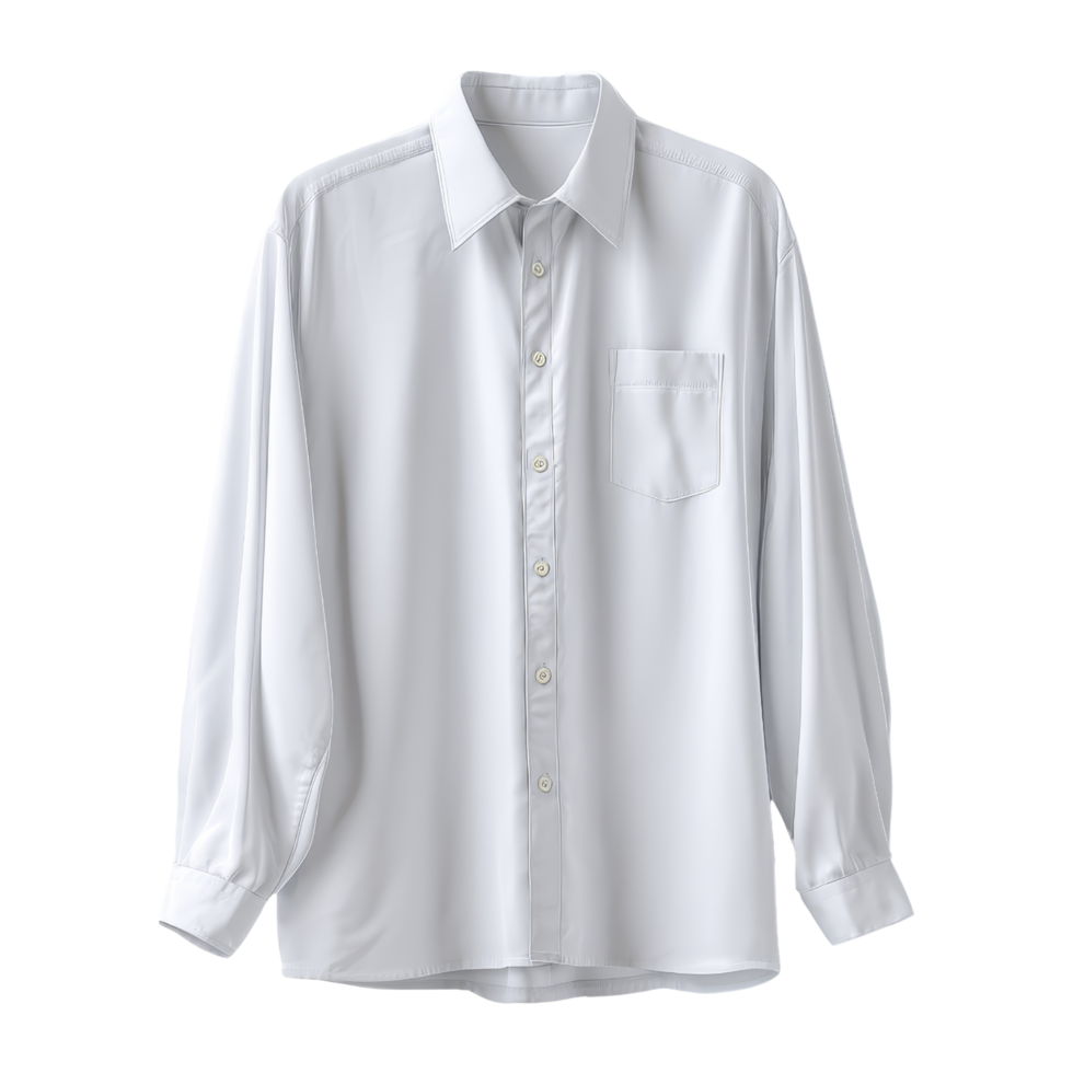 Front view of studio fashion shirt png