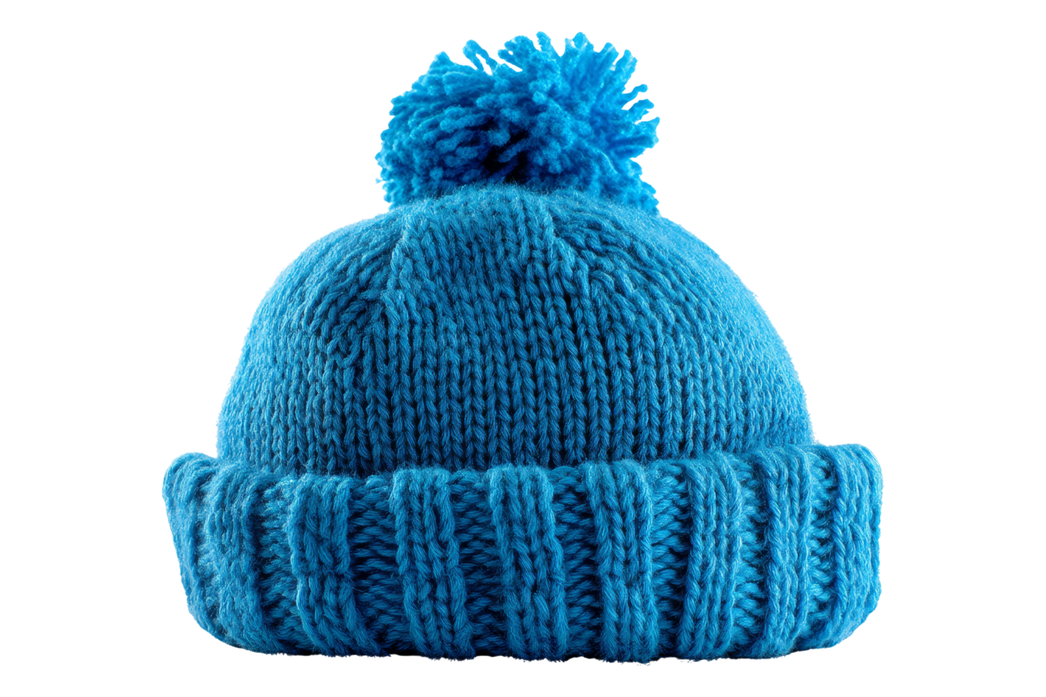Cozy knit hat studio product png