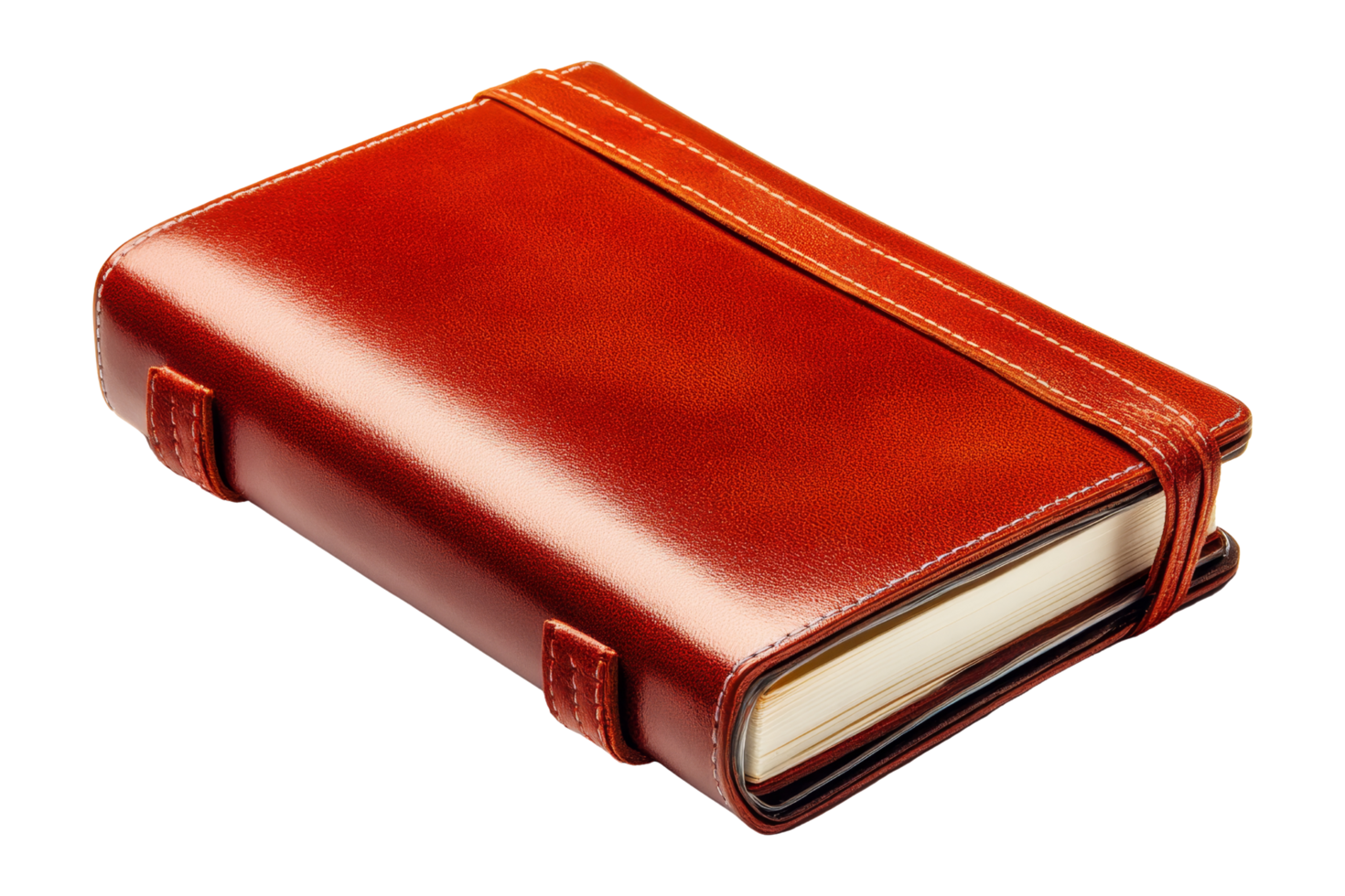 Writing inspiration leather journal png