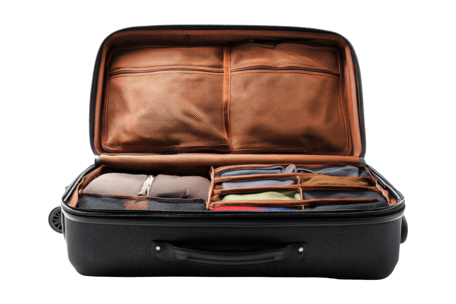 Essentials for travel suitcase life png