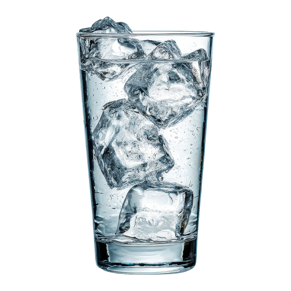Close-up of refreshing ice water png