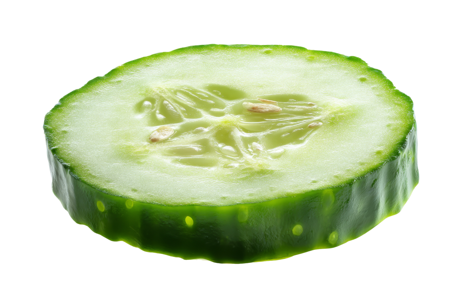 Vibrant cucumbers close-up kitchen photography png