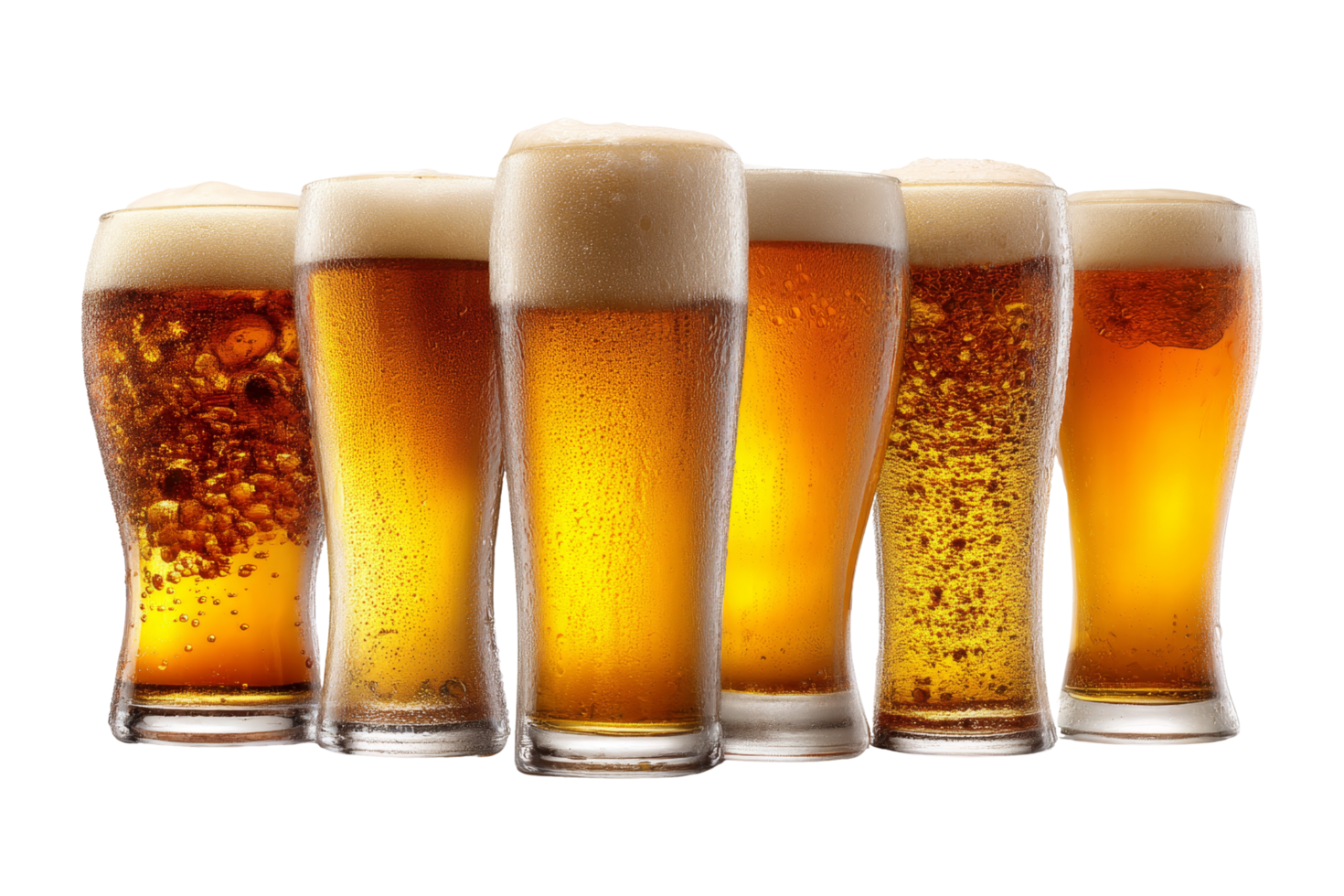 Close-up of indoor brewery beer tasting png