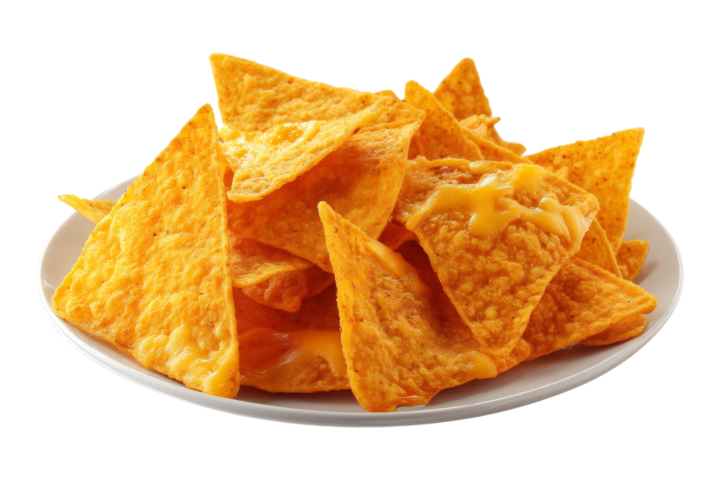 Close-up of crunchy nacho chips indoor png