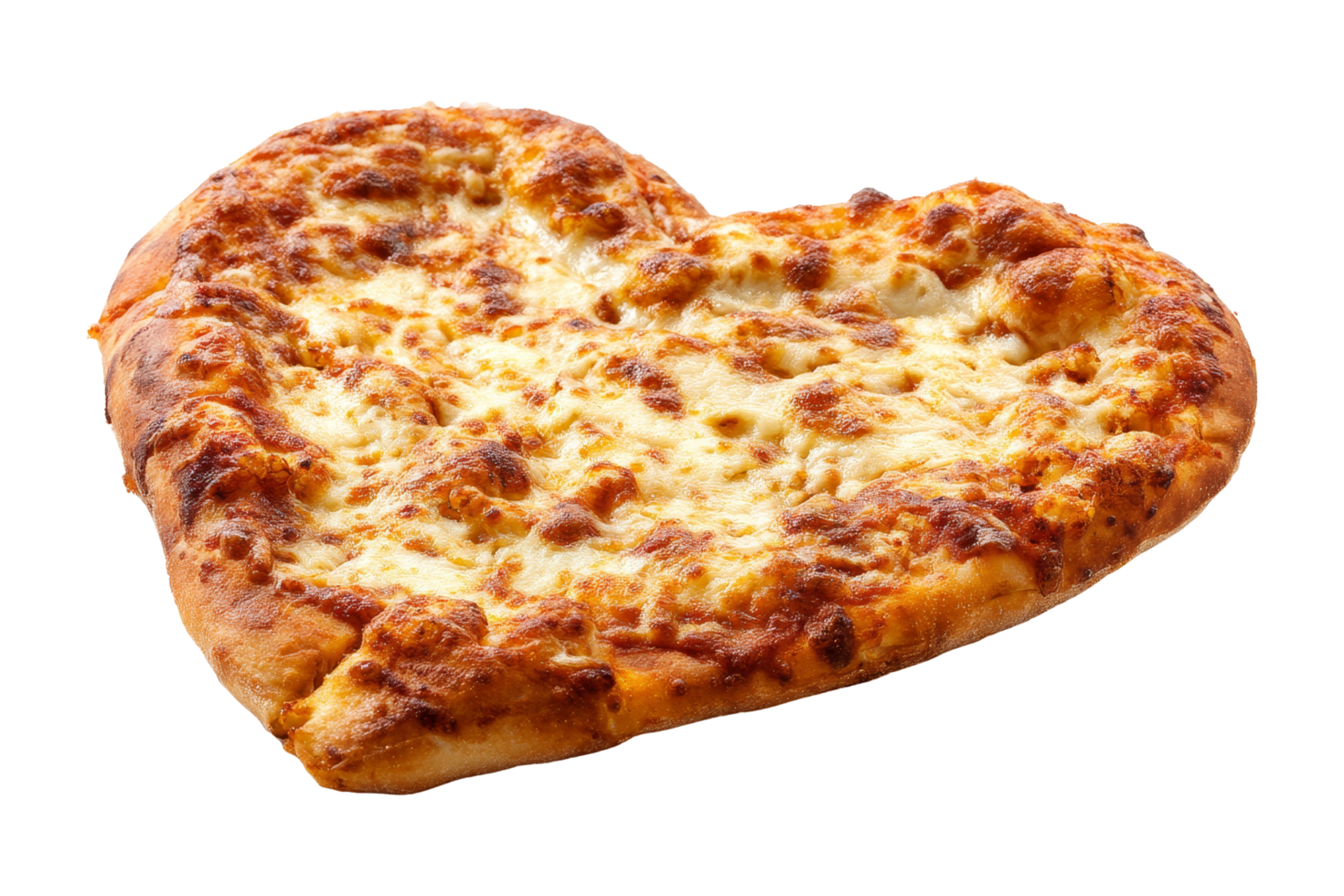 Heart-shaped pizza cozy kitchen delight png