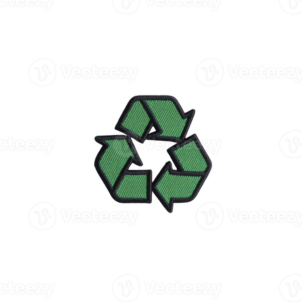 Image features green recycling symbol with three arrows forming triangle, representing sustainability and environmental conservation. symbol is commonly used to promote recycling and eco friendly png