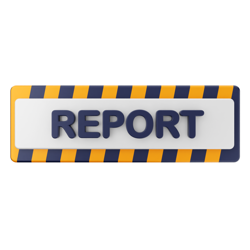 A report button with the word report on it png