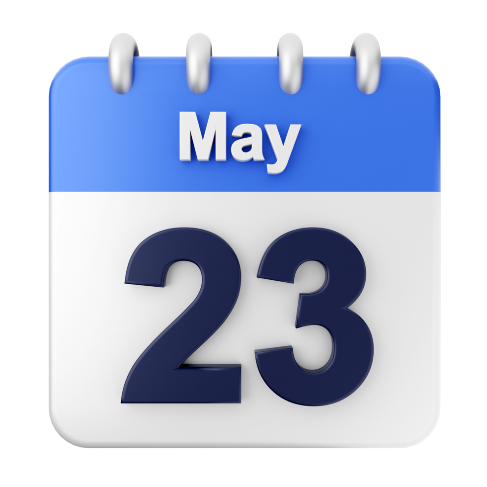 May 23, 2019 calendar icon png