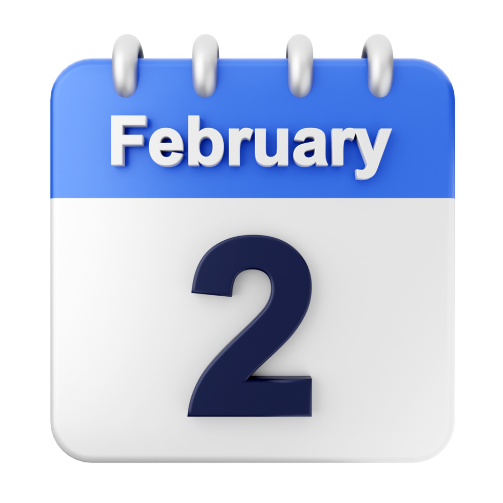 February 2, 2018 calendar icon png
