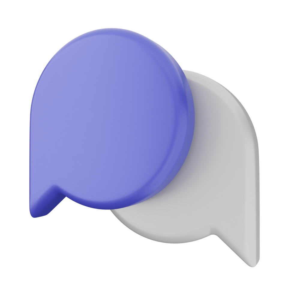 A blue and white speech bubble with a blue speech bubble png