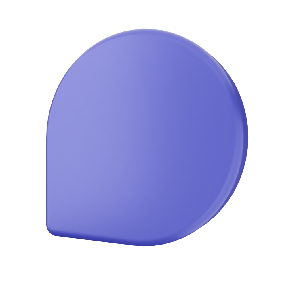 A blue object on a black background png