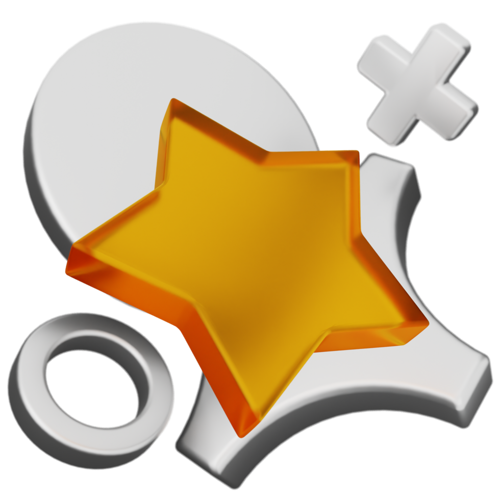 A star and a plus sign on a black background png