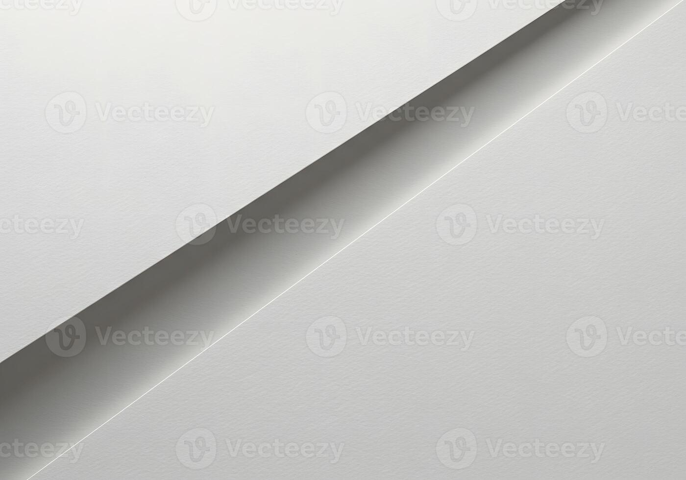 A white paper with a curved edge photo