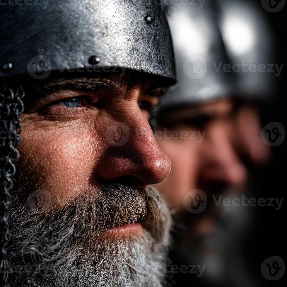 A close up of a man wearing a helmet photo