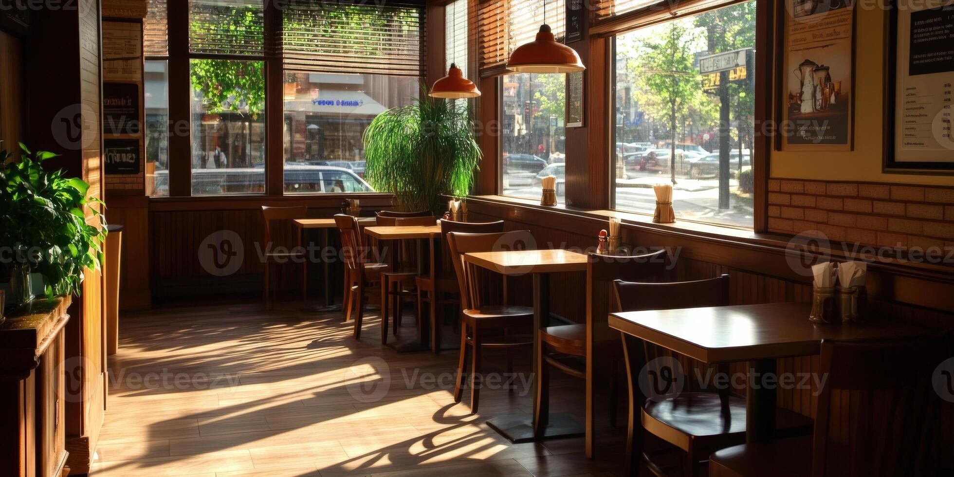 A long table with chairs and a window photo