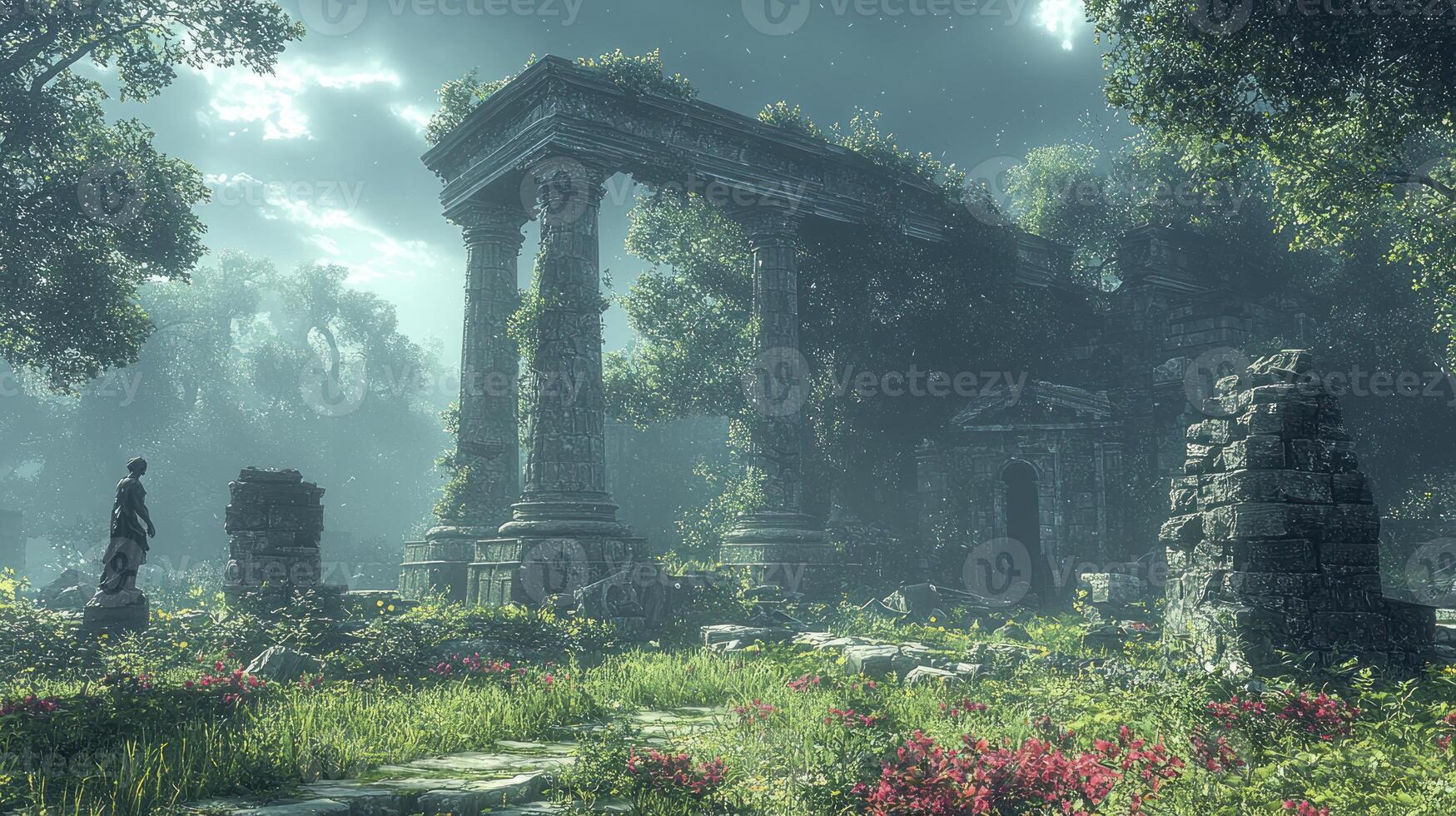 The elder scrolls online - the ruins of the ancient city photo
