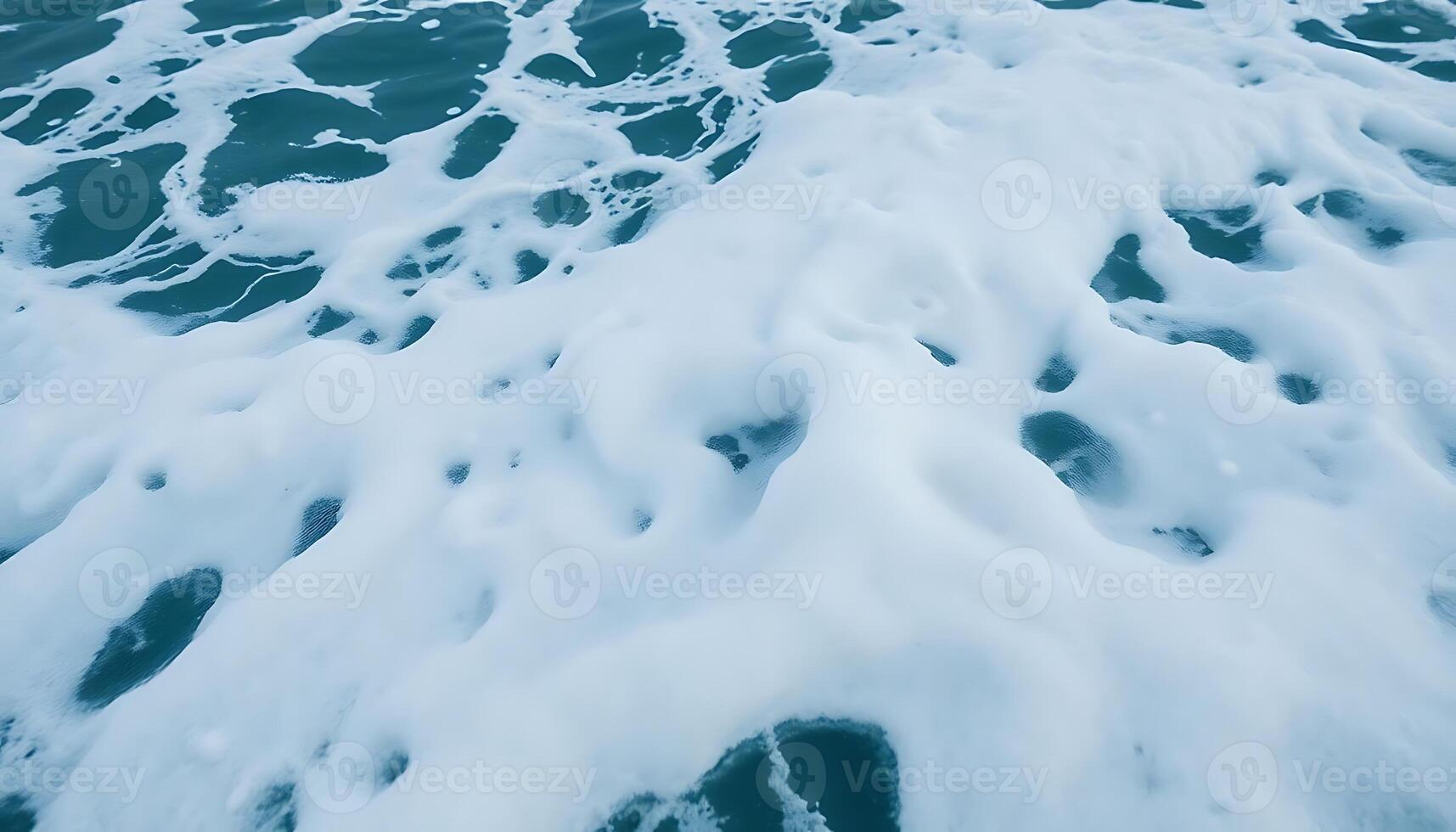 close up of a wave on the water photo